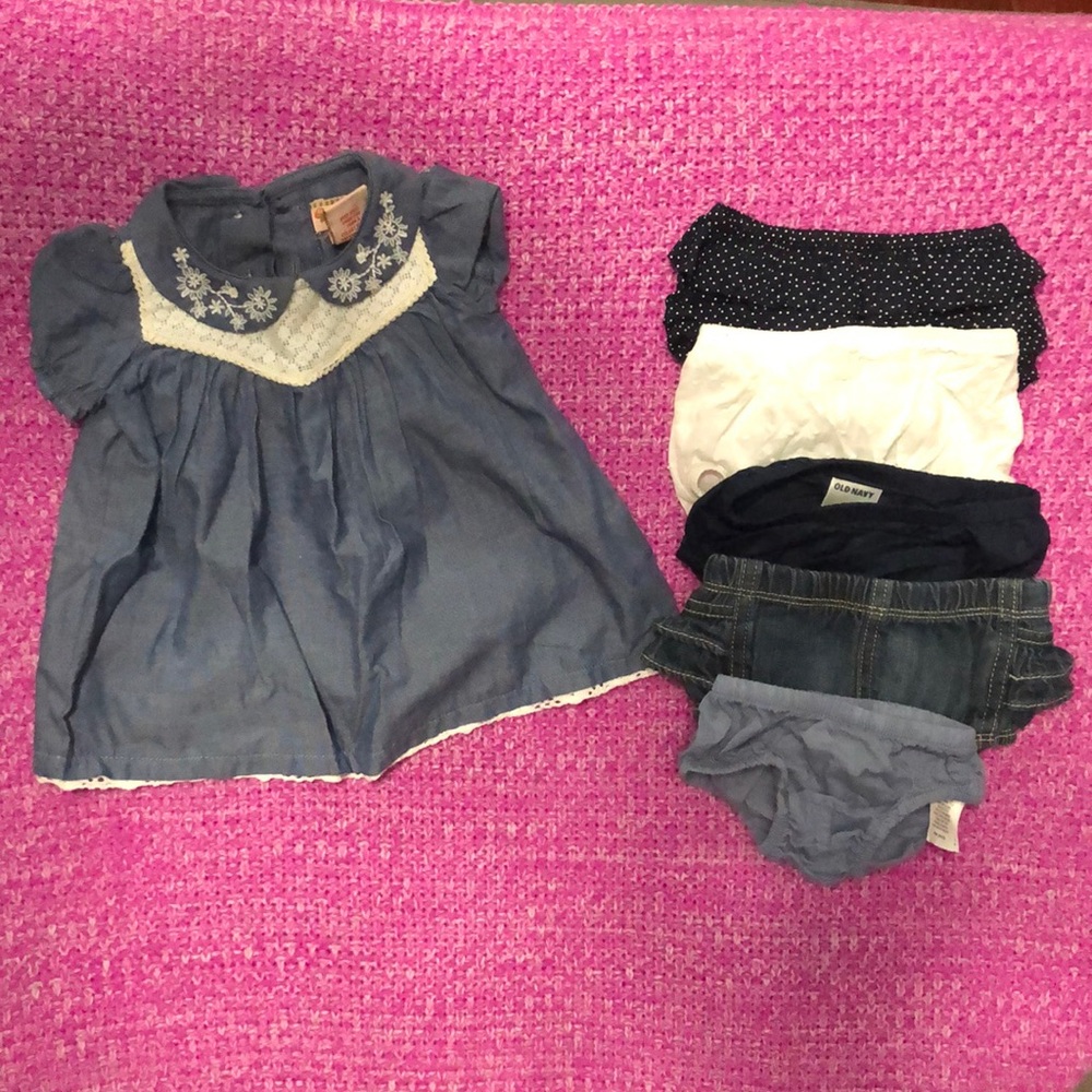 Denim Dress with 5 Bloomer options